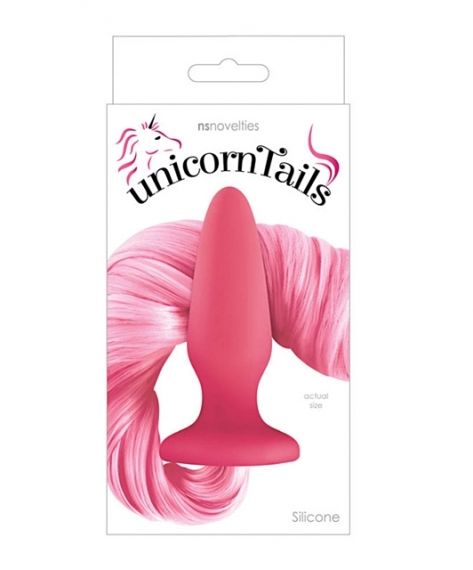 Анален разширител - Unicorn Tails - Pastel Pink 