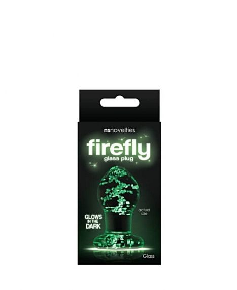 Анален разширител - Firefly Glass - Plug - Small - Clear
