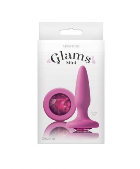 Анален разширител - Glams Mini Pink Gem