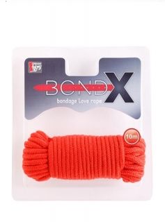 Въже - BONDX LOVE ROPE - 10M RED T
