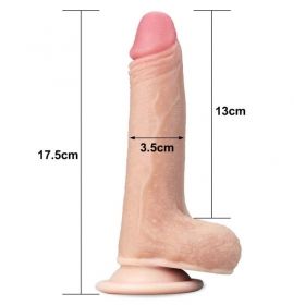 Дилдо - Skinlike Cock  17.78 (см)