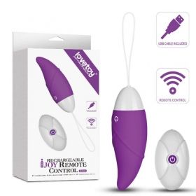 Вибро яйце - IJOY Wireless Remote Control Rechargeable Egg Purple